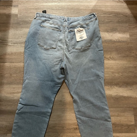 Good American x Zara Cola High Rise Skinny Jeans Light Wash New NWT - Picture 6 of 8